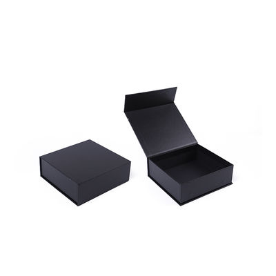 Sản xuất bán buôn chất lượng cao Hộp quà từ tính Bao bì Logo tùy chỉnh sang trọng Hộp đồ trang sức từ tính màu đen