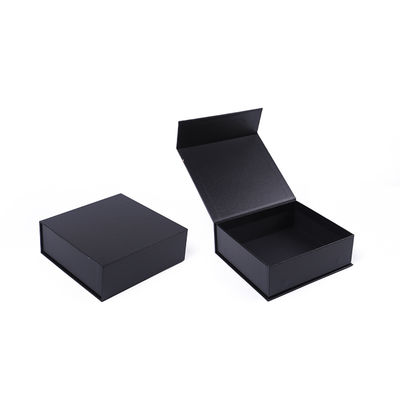 Sản xuất bán buôn chất lượng cao Hộp quà từ tính Bao bì Logo tùy chỉnh sang trọng Hộp đồ trang sức từ tính màu đen