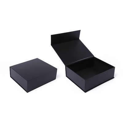 Sản xuất bán buôn chất lượng cao Hộp quà từ tính Bao bì Logo tùy chỉnh sang trọng Hộp đồ trang sức từ tính màu đen