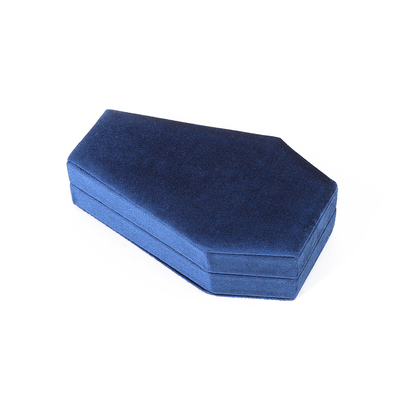 Tổ chức tùy chỉnh Lưu trữ nhung màu xanh lá cây đồ trang sức hộp du lịch OEM đồ trang sức Giáng sinh hộp quà