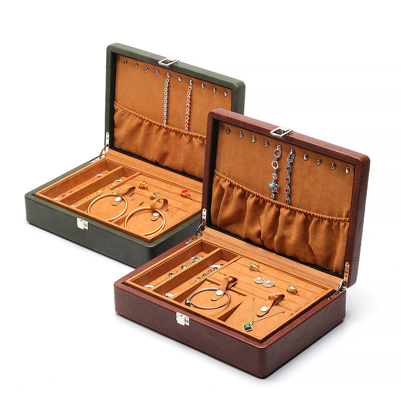 Đồ xách không gian rộng rãi đồ trang sức da giả sang trọng Buckle tổ chức cho du lịch