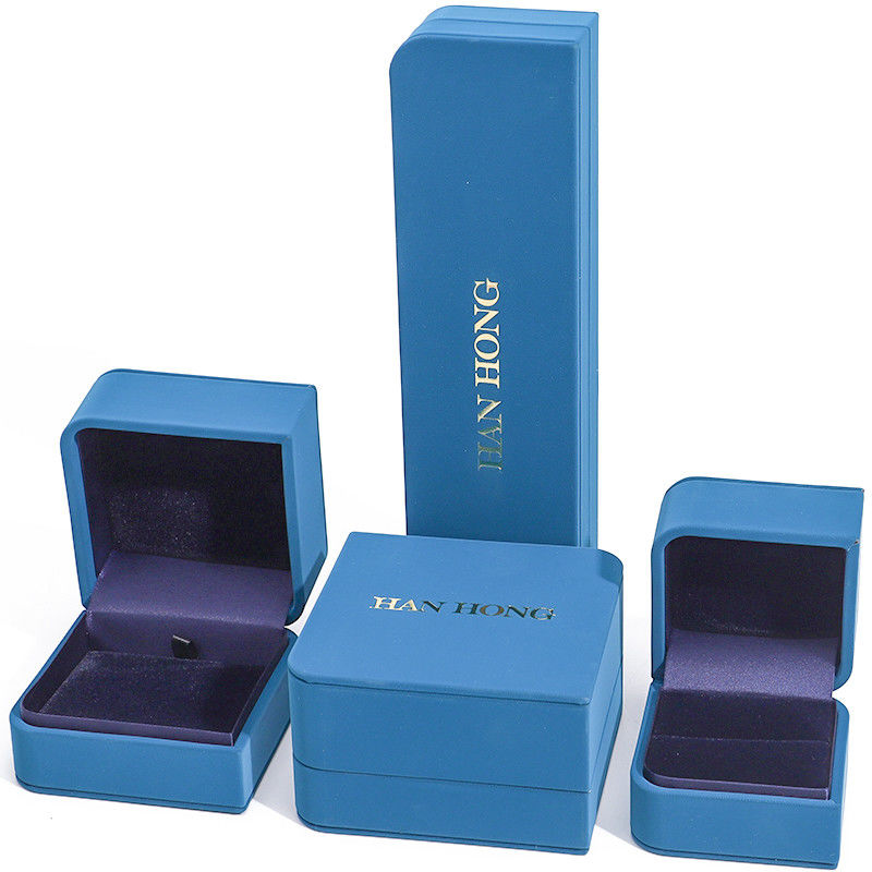 Arc Diamond Shaped PU Leather Jewelry Storage Box Set For Ring Pendant Packaging (Hộp lưu trữ đồ trang sức bằng da có hình cung kim cương)