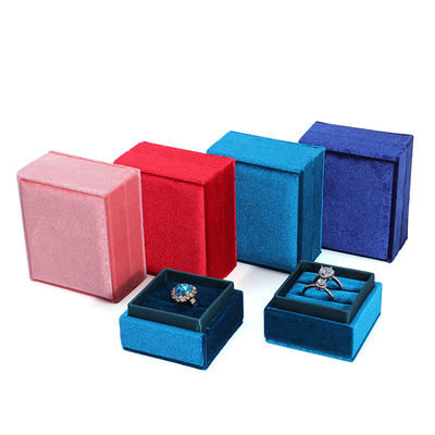 Logo của khách hàng Hanhong Velvet trang sức hiển thị hộp quà tặng cho các đính hôn tùy chỉnh