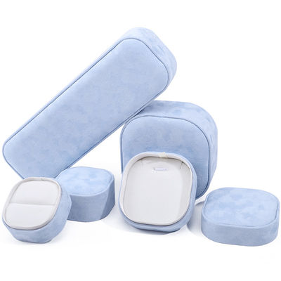 Nhựa Velvet Hanhong Logo tùy chỉnh Xưởng đồ trang sức hình vuông di động