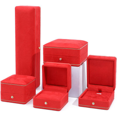Hình thức mới nhất tùy chỉnh kích thước Velvet đồ trang sức hộp đóng gói cho vòng đeo cổ tay vòng đeo cổ